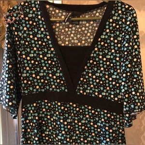 Polka dot Tunic / skirt set 
Size medium